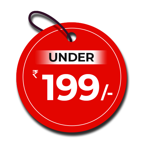 Under ₹199