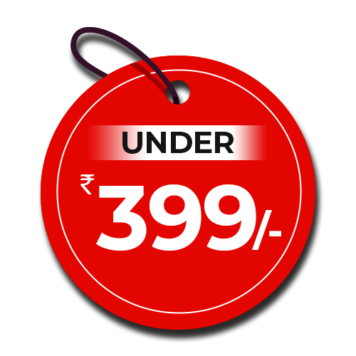 Under ₹399